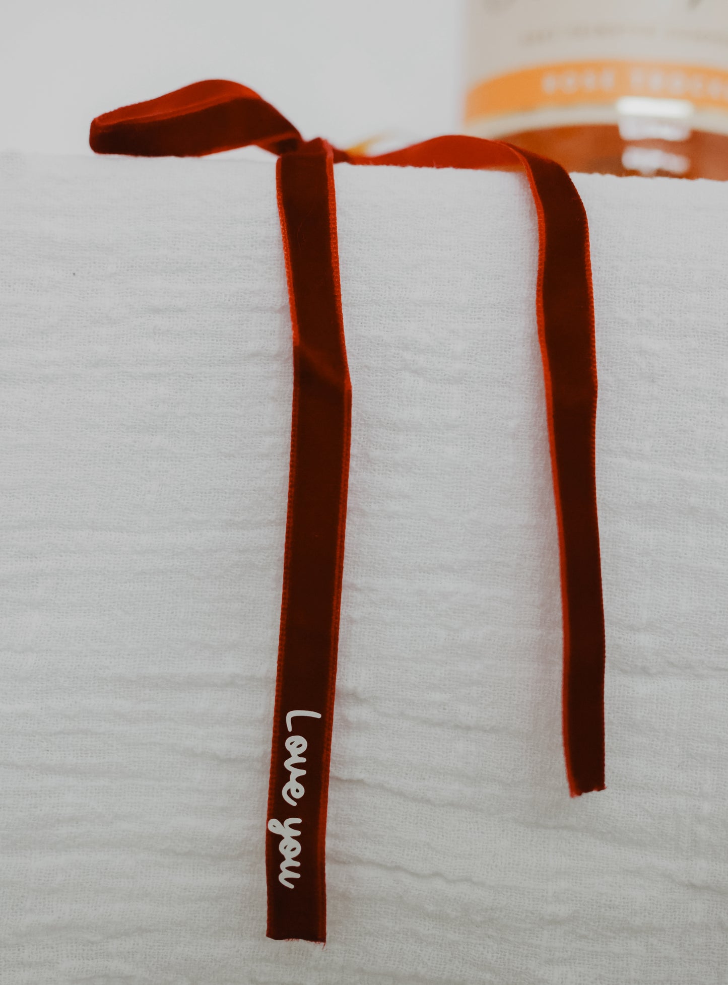 Personalisierte Samtschleifen im Set