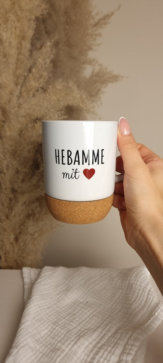 Keramiktasse für Hebamme