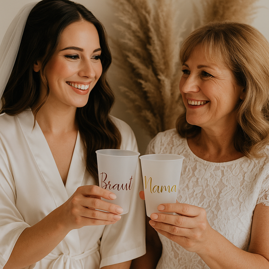 Personalisierte JGA Becher mit Namen