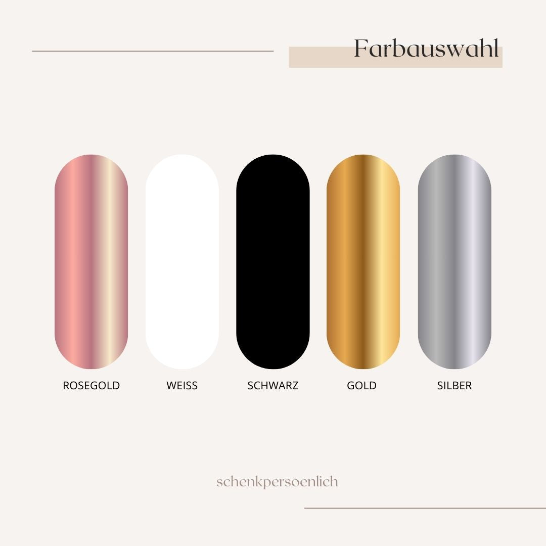 Personalisiete Sektgläser mit Initialen