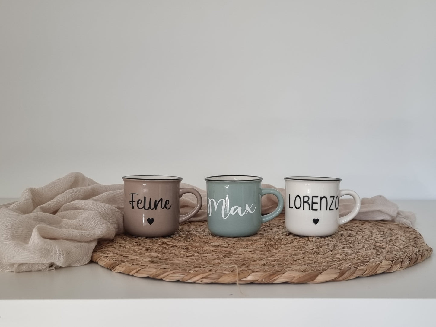 Espressotasse personalisiert mit Namen 125ml