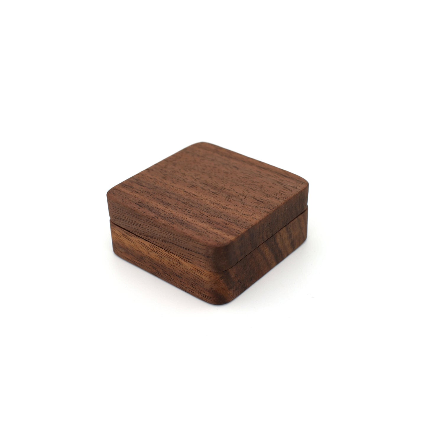 Ringbox aus Walnussholz