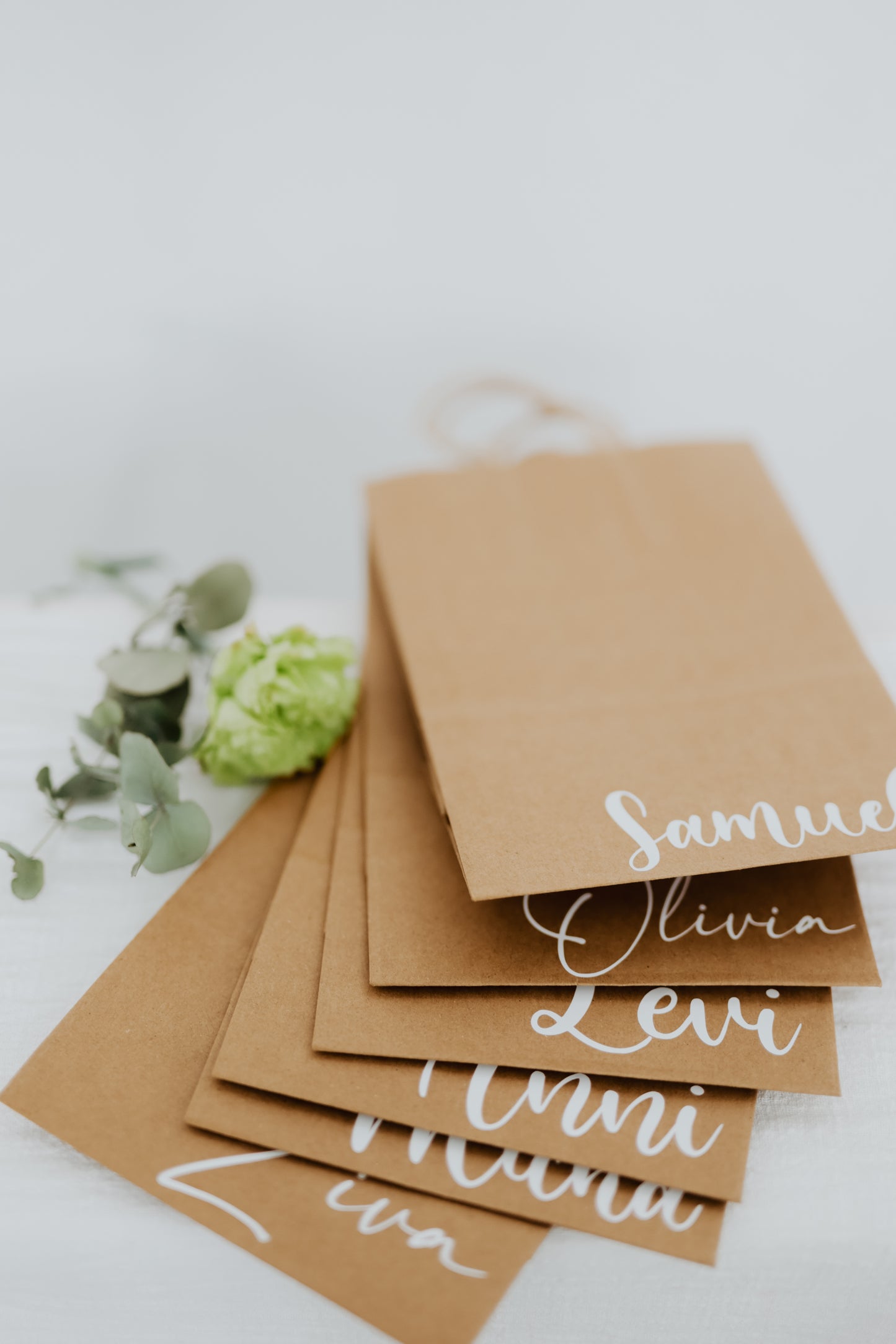 Papier Geschenktüten personalisiert