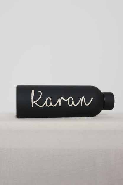 Edelstahlflaschen mit Namen