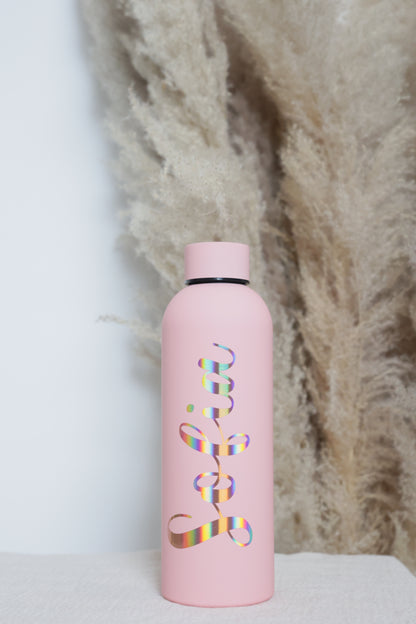 Edelstahlflaschen mit Namen