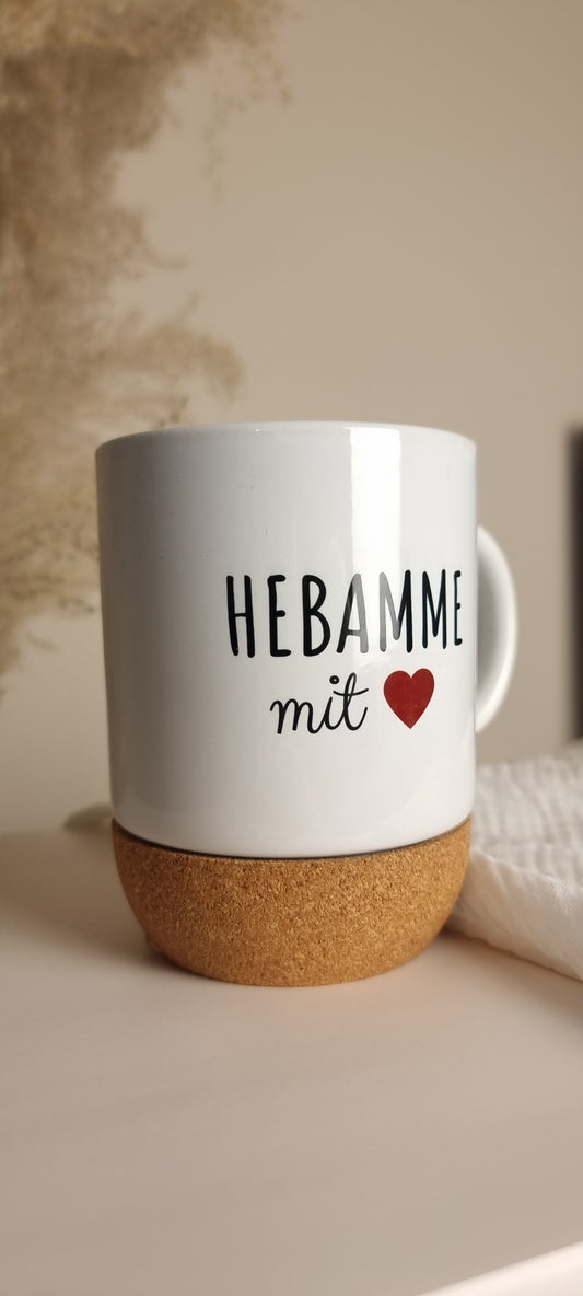 Keramiktasse für Hebamme