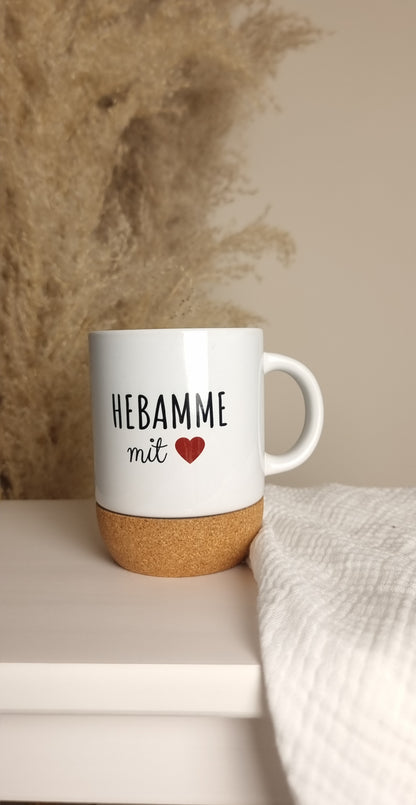 Keramiktasse für Hebamme