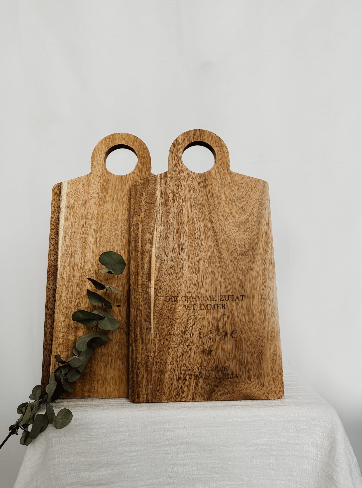 Holzbrett personalisiert