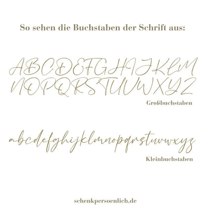 Nikolausstiefel mit Namen