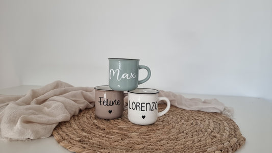 Espressotasse personalisiert mit Namen 125ml