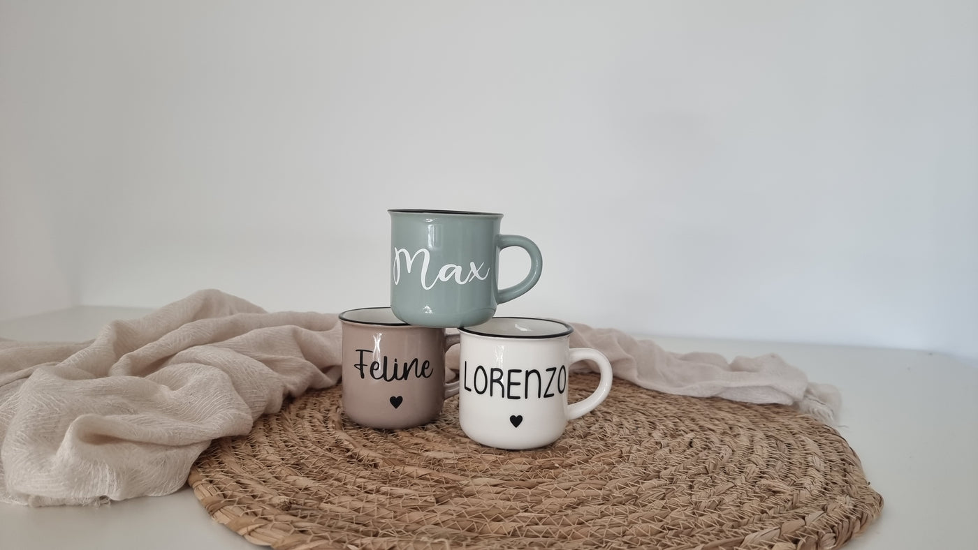 Espressotasse personalisiert mit Namen 125ml