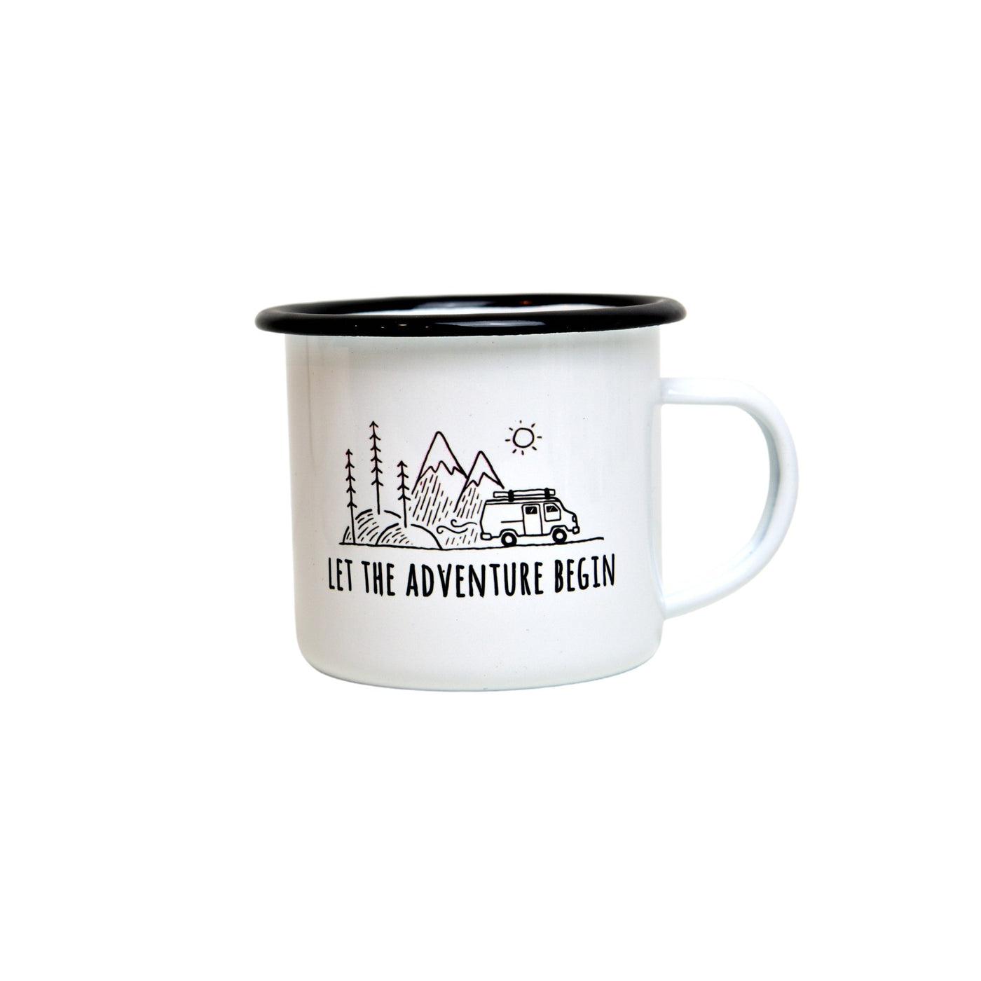 Adventure Camper Emailletasse 300ml