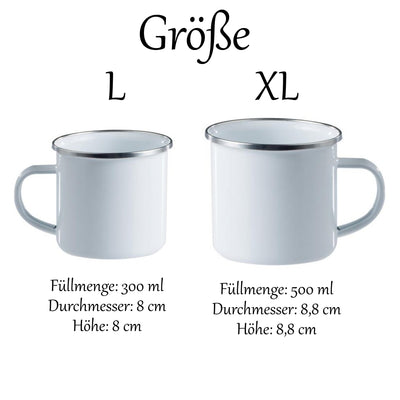 Adventure Camper Emailletasse 300ml