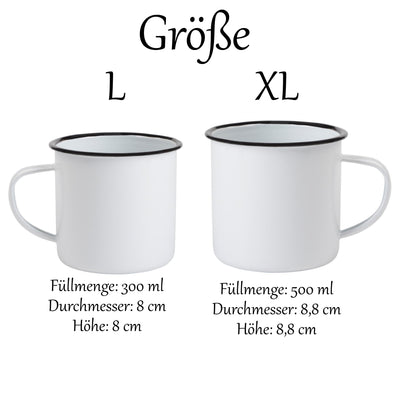 Adventure Camper Emailletasse 300ml