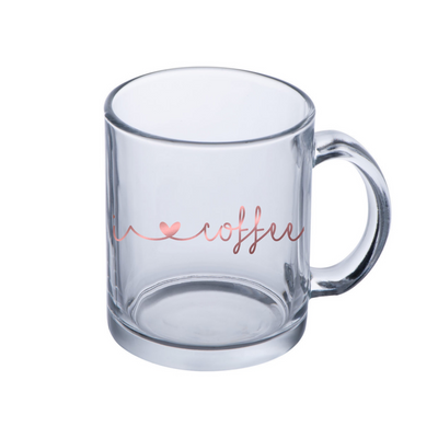 Kaffeetasse/Teetasse aus Glas