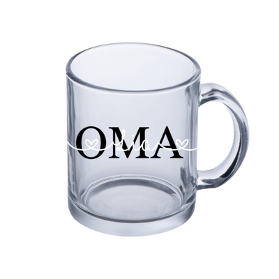 Kaffeetasse/Teetasse aus Glas