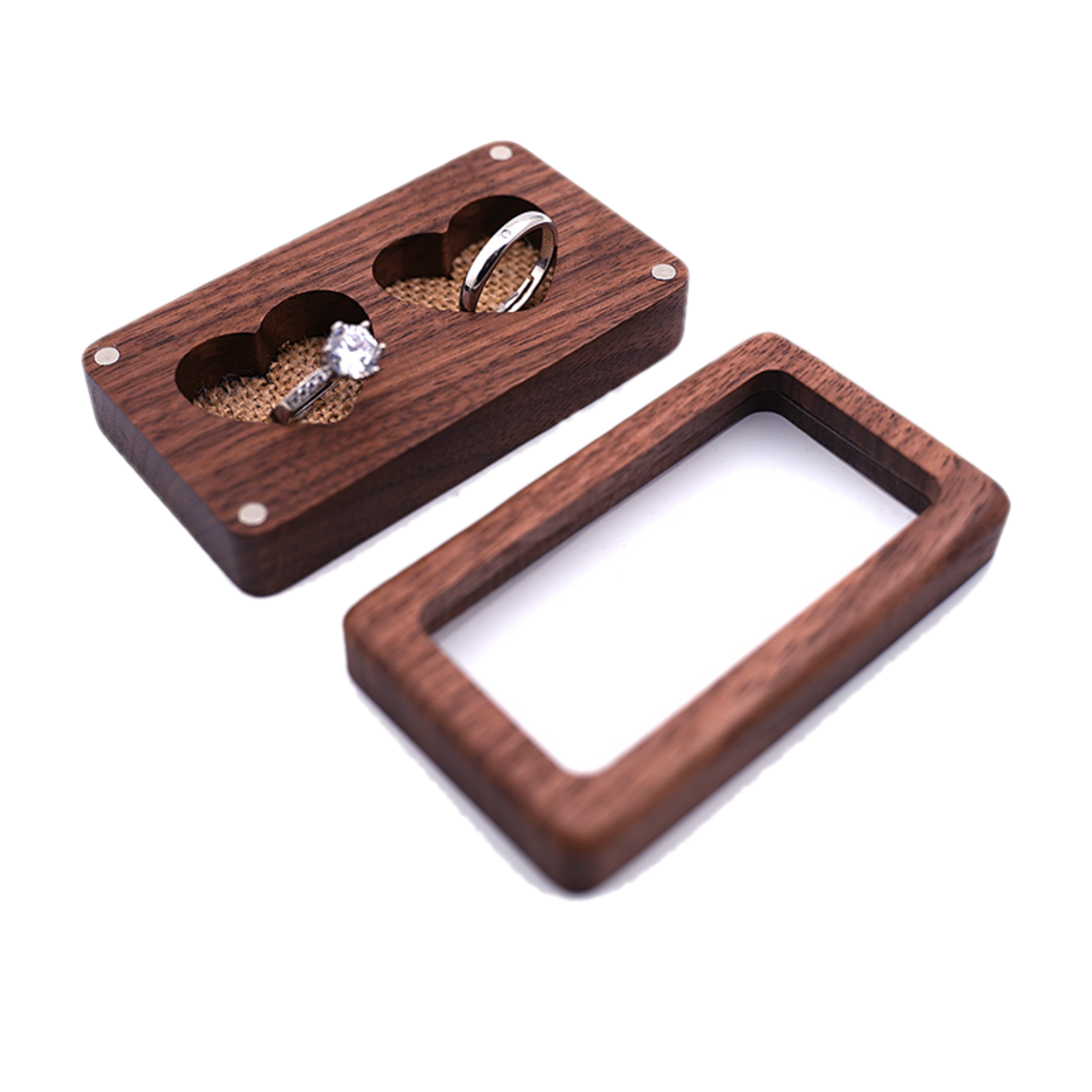 Ringbox aus Holz