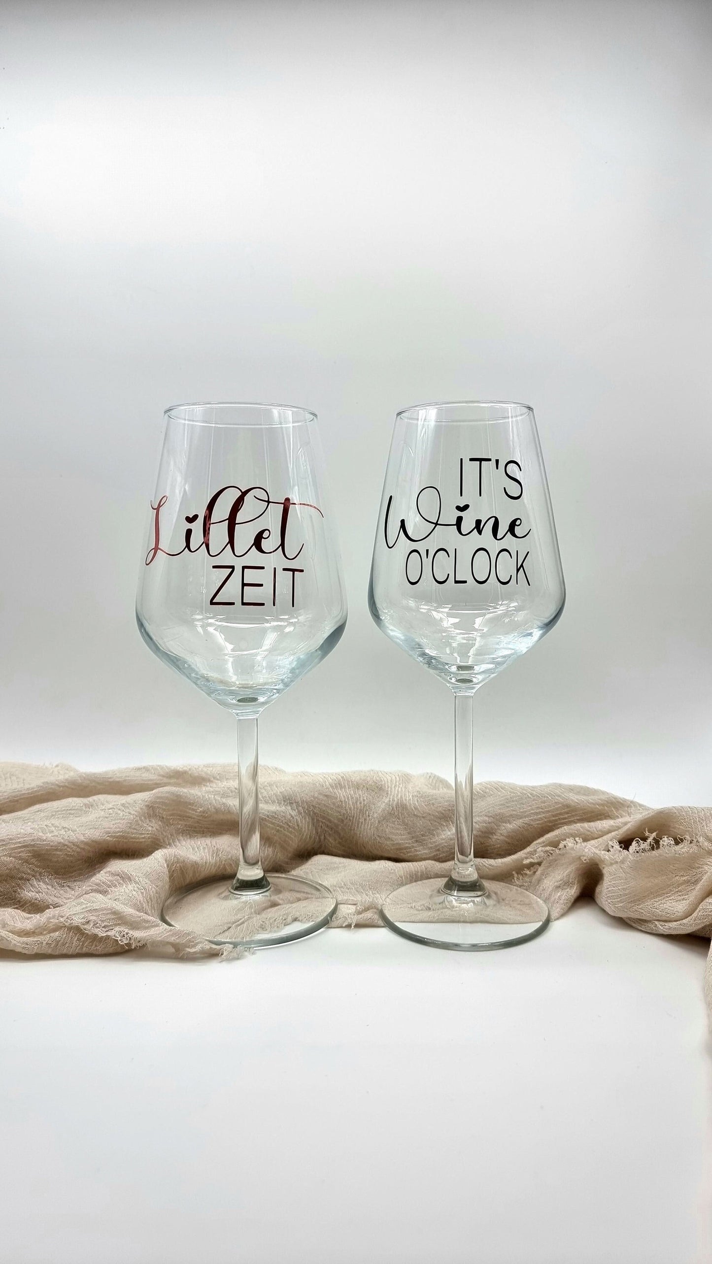 Weinglas personalisiert