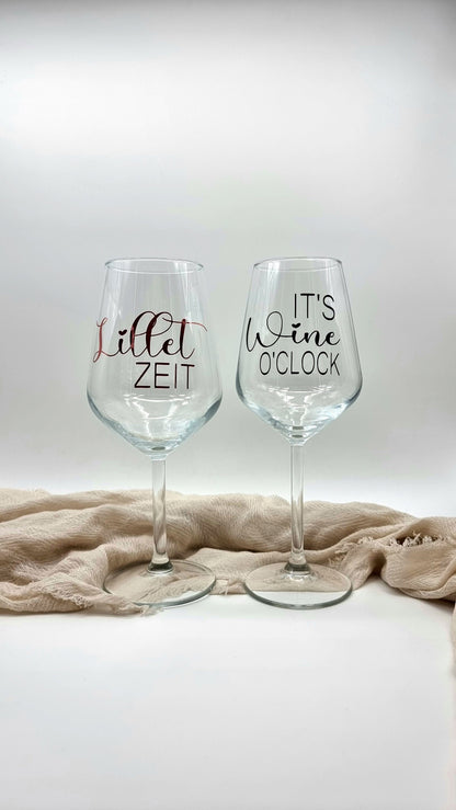 Weinglas personalisiert