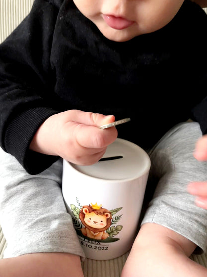 Spardose für Kinder personalisiert