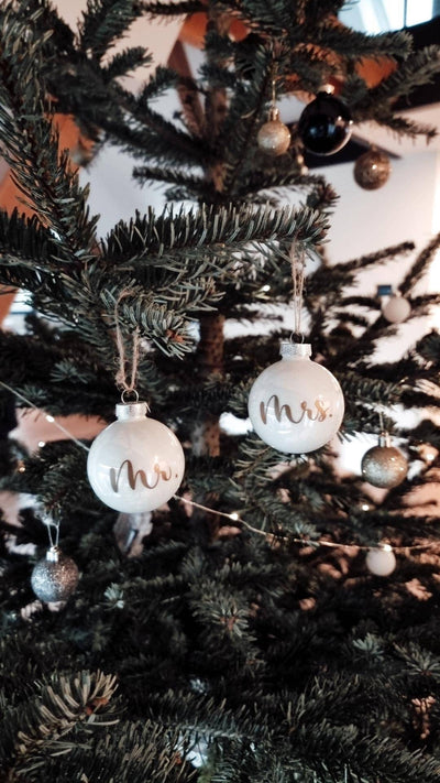 Weihnachtskugel mit Namen